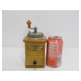 Vintage West German Deco Stahlmahlwerk Dovetailed Coffee Grinder