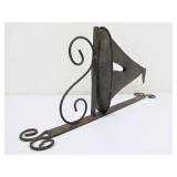 Metal Sailboat Wall Bracket or Outdoor Bell Hanger