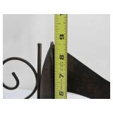 Metal Sailboat Wall Bracket or Outdoor Bell Hanger