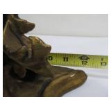 Old Vintage Hollywood Regency Gilt Wood Wall Shelves
