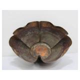 Nice Vintage Hammered Copper Centerpiece