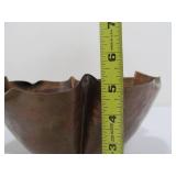 Nice Vintage Hammered Copper Centerpiece
