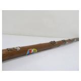 Vintage Walking Stick/Cane w/Many Travel Tags