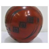 Large Signed Cesar Bugarini Southwestern Pottery Vase