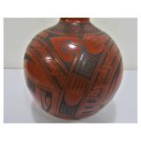 Large Signed Cesar Bugarini Southwestern Pottery Vase
