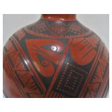 Large Signed Cesar Bugarini Southwestern Pottery Vase