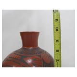 Large Signed Cesar Bugarini Southwestern Pottery Vase