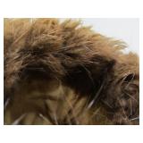 Pair of Antique Fur Lined Native American Beaded Mitts
