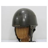 Old Vintage WW2 Era Steel Tanker Helmet