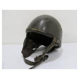 Old Vintage WW2 Era Steel Tanker Helmet