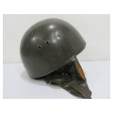 Old Vintage WW2 Era Steel Tanker Helmet