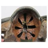 Old Vintage WW2 Era Steel Tanker Helmet