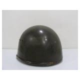 Old Vintage WW2 Era Steel Tanker Helmet