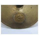 Old Vintage Oriental Brass & Copper Lidded Pot