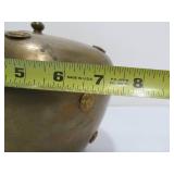 Old Vintage Oriental Brass & Copper Lidded Pot