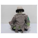 2 Large Vintage Bisque Clown Dolls
