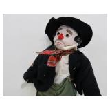 2 Large Vintage Bisque Clown Dolls