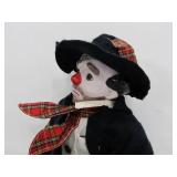 2 Large Vintage Bisque Clown Dolls