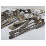 LARGE Lot of Assorted Vintage etc Flatware