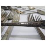 LARGE Lot of Assorted Vintage etc Flatware