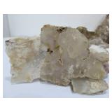 Lot of Assorted Rock Chunks Minerals etc
