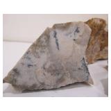 Lot of Assorted Rock Chunks Minerals etc