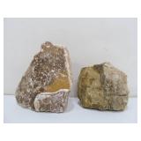 Lot of Assorted Rock Chunks Minerals etc