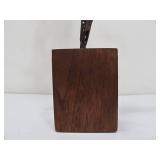 Vintage Mid Century Brutalist Metal Sculpture