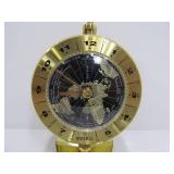 Vintage SEIKO Brass World Desk Clock