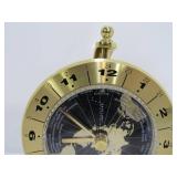 Vintage SEIKO Brass World Desk Clock