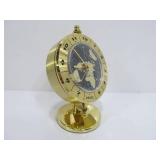 Vintage SEIKO Brass World Desk Clock