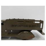 Vintage Pressed Steel Wyandotte "Ammunition Supplies" Flatbed Army Truck