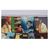 Large Lot of Vintage ELVIS Vinyl Records