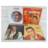 Large Lot of Vintage ELVIS Vinyl Records