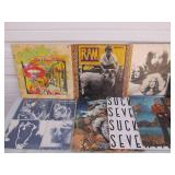 Lot of Approx 50 Vintage Vinyl Records - Several Rock Albums & Other Genres