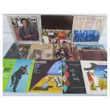 Lot of Approx 50 Vintage Vinyl Records - Several Rock Albums & Other Genres