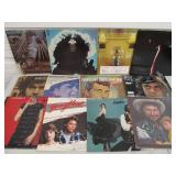 Lot of Approx 50 Vintage Vinyl Records - Several Rock Albums & Other Genres