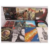 Lot of Approx 50 Vintage Vinyl Records - Several Rock Albums & Other Genres