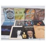 Lot of Approx 50 Vintage Vinyl Records - Several Rock Albums & Other Genres