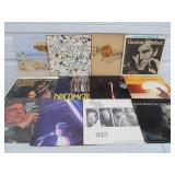 Lot of Approx 50 Vintage Vinyl Records - Several Rock Albums & Other Genres