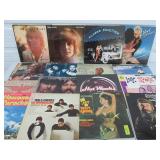 Lot of Approx 50 Vintage Vinyl Records - Several Rock Albums & Other Genres