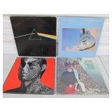 Lot of Approx 50 Vintage Vinyl Records - Several Rock Albums & Other Genres