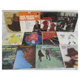 Lot of Approx 50 Vintage Vinyl Records - Several Rock Albums & Other Genres