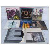 Lot of Approx 50 Vintage Vinyl Records - Several Rock Albums & Other Genres