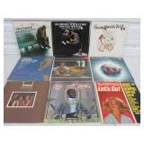 Lot of Approx 50 Vintage Vinyl Records - Several Rock Albums & Other Genres