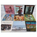 Lot of Approx 50 Vintage Vinyl Records - Several Rock Albums & Other Genres