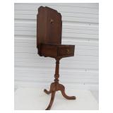 Vintage Pennsylvania House Small Tilt-Top Side Table w/Drawer