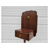 Vintage Pennsylvania House Small Tilt-Top Side Table w/Drawer