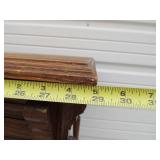 Antique 2 Tiered Quartersawn Oak Side Table