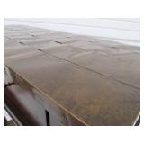 Signed BASSETT Contemporary Copper Lined Hall Table w/Drawers